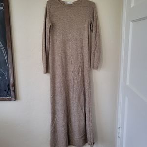 Zara maxi wool dress